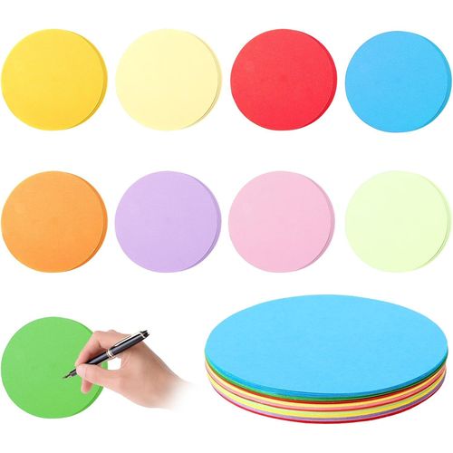 Paquet De 108 Cartes De Modération Rondesdifférentes Couleurs Ensemble Cartes Modération Papier Coloré Cartes Colorées Adaptées Travaux Manuels Annonces Scolaires Enfants Aux Décorations D'affiches