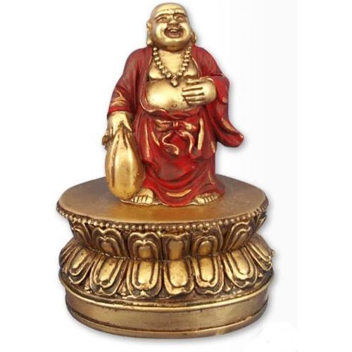 Boîte À Bijoux Avec Bouddha Ancien Or