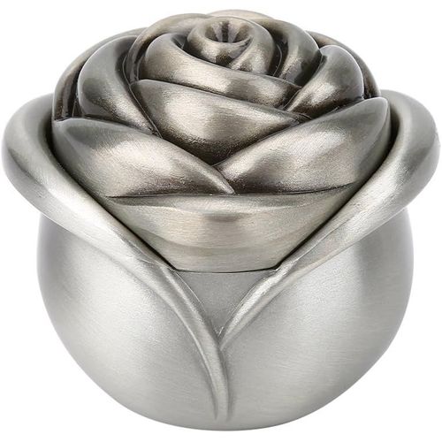 Boîte À Bagues, Alliage De Zinc, Alliances, Boîte À Bijoux, Coffret Avec Motif De Fleurs Roses Pour Proposition, Fiançailles, Mariage, Idéal Pour Ranger Des Bagues, Boucles