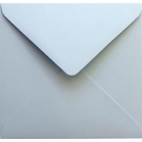 100 enveloppes carrées bleu pastel 110 x 110 mm 120g Malmero Azur enveloppes décoratives enveloppes colorées pour cartes de voeux invitations mariage anniversaires enveloppes de couleur