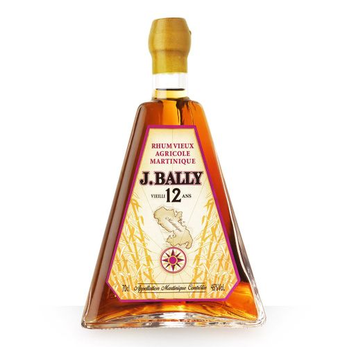 Rhum Bally 12 Ans Bouteille Pyramide 70cl - Etui