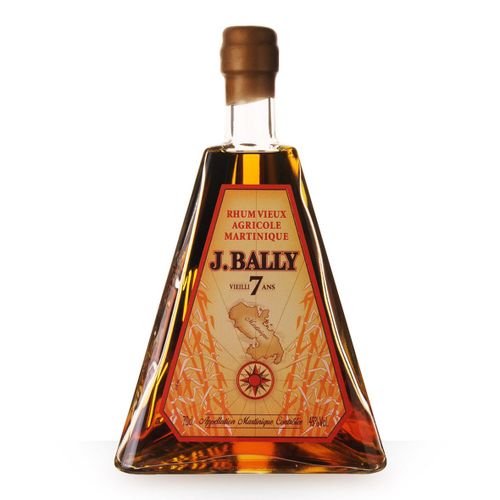 Rhum Bally 7 Ans Bouteille Pyramide 70cl - Etui