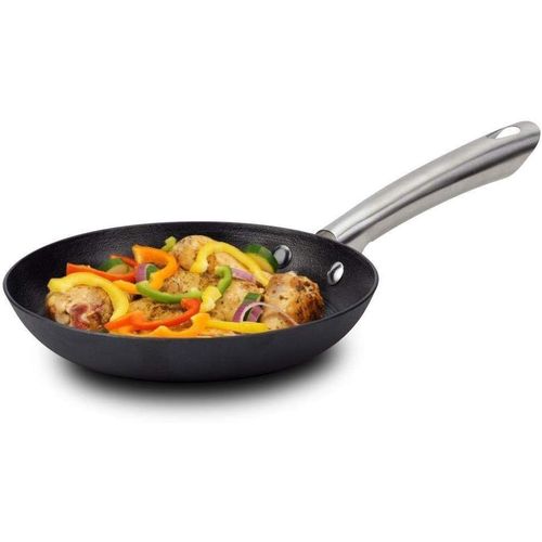 Checarzhn--No1-Poêle En Fonte Atlas Avec Revêtement Anti-Adhésif Pour Rôtir Des Aliments 30 Cm