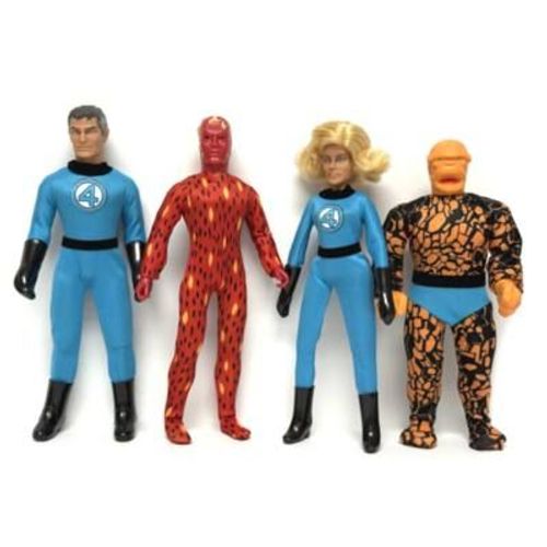 MEGO Coffret de figurines Les 4 Fantastiques