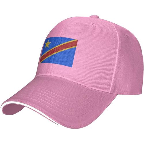 Casquette De Baseball Réglable Drapeau De La République Démocratique Du Congo Pour Hommes Et Femmes, Chapeau Décontracté En Langue De Canard