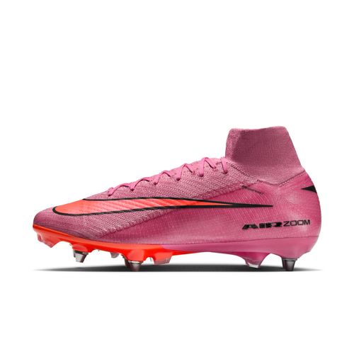 Chaussures De Foot Montante Crampons Sgspro Nike Mercurial Superfly 10 Elite Rose