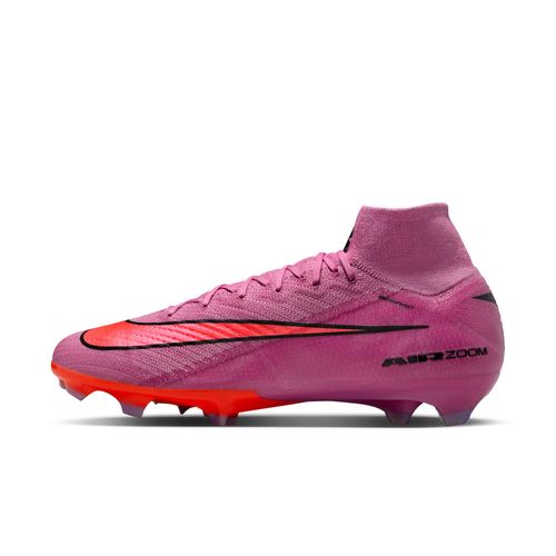 Chaussures De Foot Montante Crampons Nike Mercurial Superfly 10 Elite Rose