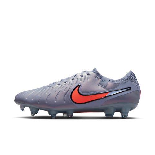 Chaussure De Foot Basse À Crampons Pour Terrain Gras Nike Tiempo Legend 10 Elite - Bleu