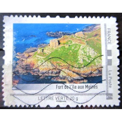 2010. Timbre De Collector: Fort De L'île Aux Moines.