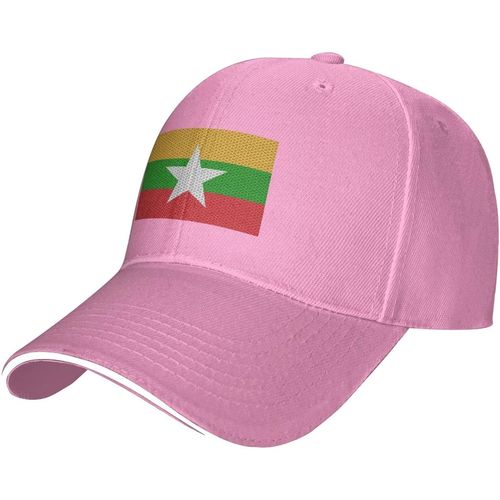 Casquette De Baseball Réglable Drapeau Du Myanmar Pour Hommes Et Femmes, Chapeau Décontracté En Langue De Canard