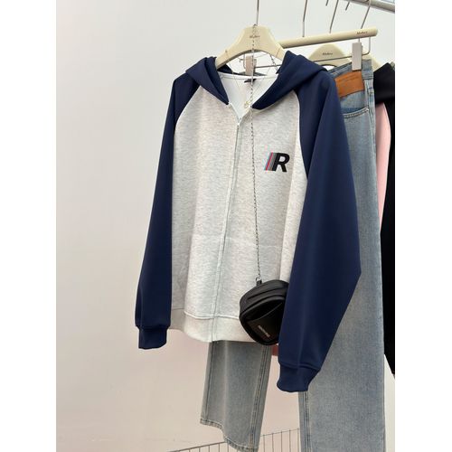 Sweats À Capuche Pour Hommes Et Femmes, Couples, Mince, Début Du Printemps, Manches Raglan, Fermeture Éclair, Cardigan, Veste, Haut À Capuche