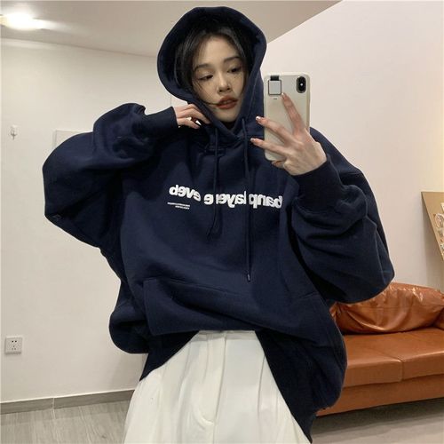 Manteau Sweat-Shirt Épais En Polaire Ample Pour Femme