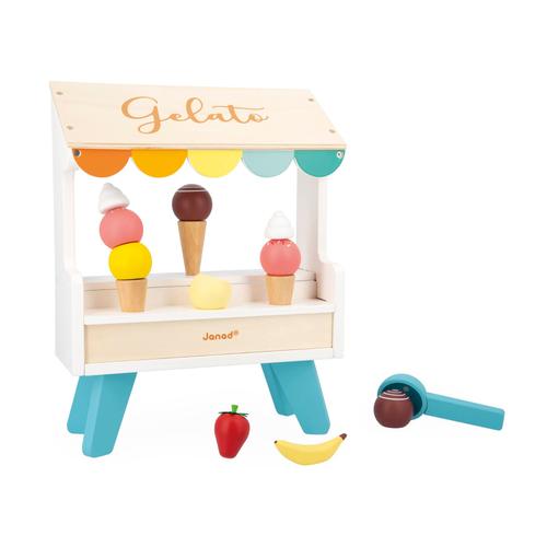 Stand De Glaces - Jouet En Bois