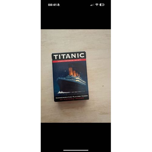 Jeu De Cartes Titanic