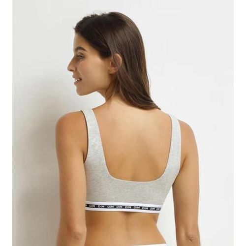 Dim Brassière Femme Gris Chiné Dim Icons