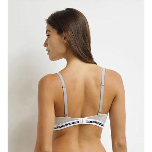Dim Soutien-Gorge Triangle Paddé Gris Chiné Dim Icons