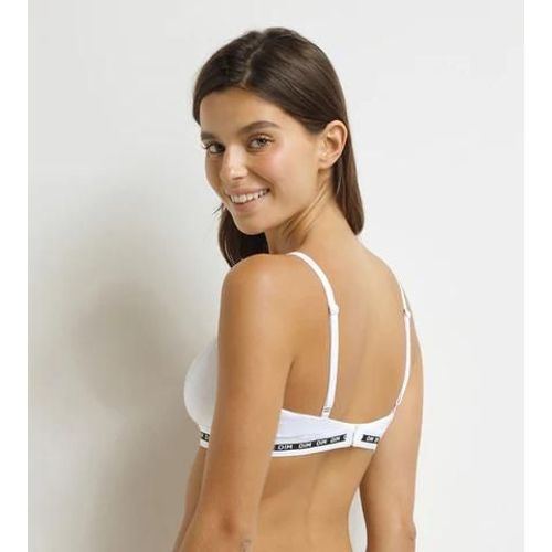 Dim Soutien-Gorge Triangle Femme Sans Armature Blanc Dim Icons