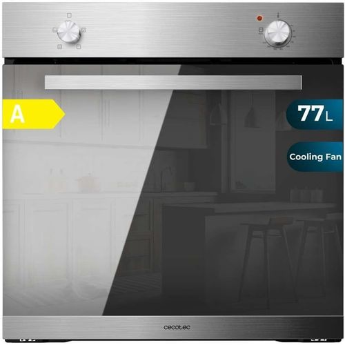 Checarzhn--No1-Four Encastrable Bolero Hexa C126000 Mirror A. 2800 W, Capacité De 77 L, 4 Fonctions, Steam Assist, Steam Easyclean, Cooling Fan, Triple Vitrage, Classe Énergétique A, Lumière Intérieu