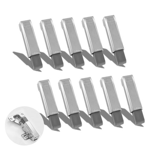 Lot de 10 charnières à clipser ou à remplacer les charnières CLIP Top et CLIP avec bras droit