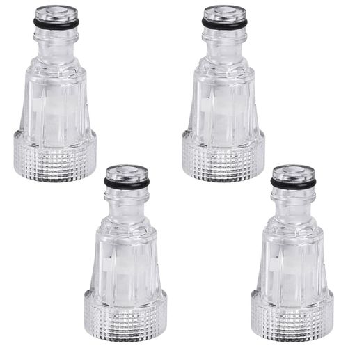 4pcs Nettoyeur haute pression filtre à eau Nettoyeur haute pression filtre à eau accessoires de jardin, filtre à tuyau d'eau, pour Nettoyeur haute pression, pompe de jardin, arrosage de jardin