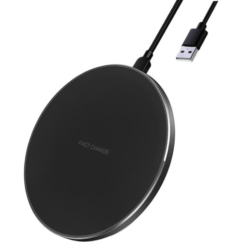 Ayu-Chargeur Sans Fil 15w Ultra-Compact - Charge Rapide Pour Téléphone Qi, Idéal Pour La Maison Et Les Voyages