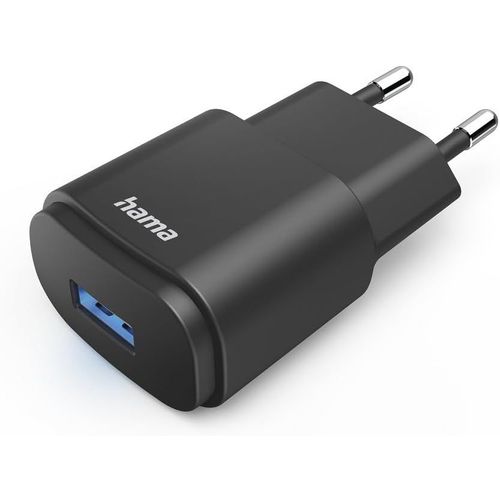 Ayu-Chargeur Secteur Usb (Bloc Secteur Usb-A, 6w, 5v/ 1.2a, Adaptateur Secteur Universel, Chargeur Replacement Pour C) Noir