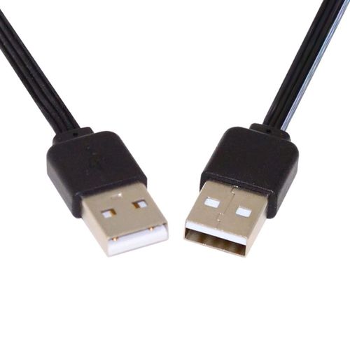 AYU-Câble USB 2.0 type A mâle vers type A mâle plat FPC pour téléphone à disque FPV 13 cm