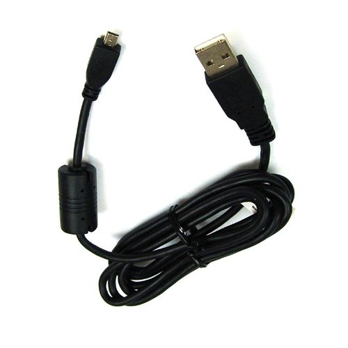 AYU-Bg-akku24 Câble de chargement et de transfert de données Câble USB pour Nikon Coolpix A100, A300, P100, P300, P310, P330, P500, P510, P520, P530, S02, S32, S800c, S2500, S2600, S2700, S2800, S290