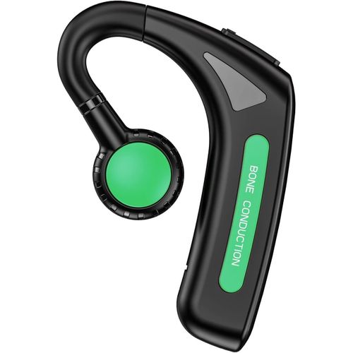 AYU-Casque à conduction osseuse avec micro, sans fil Bluetooth 5. 0 oreille-crochet, écouteurs de sport ouverts pour l'entraînement, la course, la gym, la randonnée