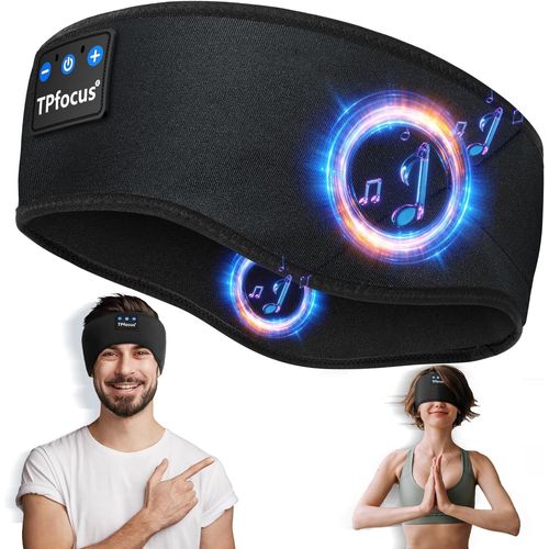 AYU-Casque de sommeil Bluetooth 5.2 cadeau pour homme et femme, avec écouteurs intra-auriculaires pour sport, sans fil, rechargeable, casque Bluetooth pour dormir, voyage et détente