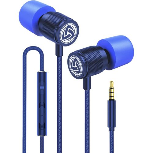 AYU-Ultra Écouteurs Intra-Auriculares, Garantie 5 Ans Écouteur avec Microphone et Contrôle du Volume, Aigus et Graves Équilibrés, Nouvelle Mousse à Mémoire de Forme, Earphones pour Ordinateur