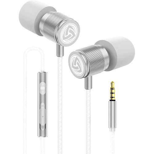 AYU-Ultra Écouteurs Intra-Auriculares, Garantie 5 Ans Écouteur avec Microphone et Contrôle du Volume, Aigus et Graves Équilibrés, Nouvelle Mousse à Mémoire de Forme, Earphones pour Ordinateur