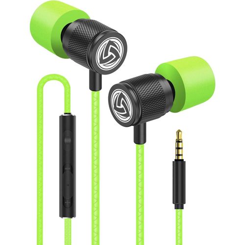 AYU-Ultra Écouteurs Intra-Auriculares, Garantie 5 Ans Écouteur avec Microphone et Contrôle du Volume, Aigus et Graves Équilibrés, Nouvelle Mousse à Mémoire de Forme, Earphones pour Ordinateur