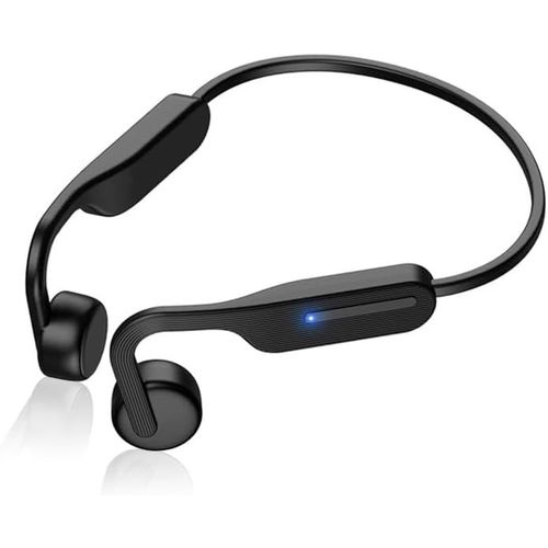 AYU-Casques Conduction osseuse, Casques sans Fil à Oreille Ouverte avec Micro, Casques Sportifs imperméables IPX6, Bluetooth 5.3, pour la Course à Pied, Le Cyclisme, l'exercice