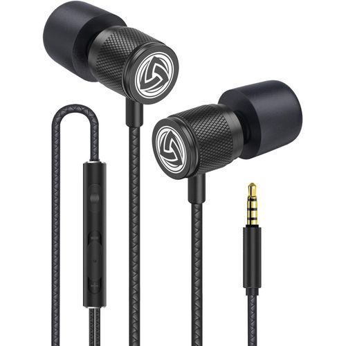 AYU-Ultra Écouteurs Intra-Auriculares, Garantie 5 Ans Écouteur avec Microphone et Contrôle du Volume, Aigus et Graves Équilibrés, Nouvelle Mousse à Mémoire de Forme, Earphones pour Ordinateur