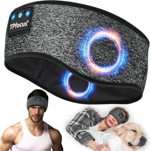 AYU-Casque de sommeil Bluetooth 5.2 cadeau pour homme et femme, avec écouteurs intra-auriculaires pour sport, sans fil, rechargeable, casque Bluetooth pour dormir, voyage et détente