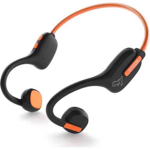 AYU-IFECCO Casque Bluetooth pour Enfants \u2013 Casque à Conduction auriculaire Ouverte avec Micro, Ultra léger, étanche IPX5 et Plus sûr pour Les Enfants, Parfait pour l'école, Les Voyages