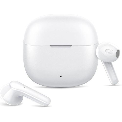 AYU-Ecouteurs Bluetooth sans Fil, Casque Bluetooth 5.3, 50 Heures Contrôle Tactile, 4 ENC Appel Réduction Antibruit Mic, Basses Profondes, Ajustement Confortable, IPX7 Étanche Casque pour iOS Android