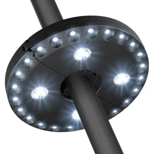 Lampe De Jardin Pour Parasol - 28 Led 200 Lumens - Économie D'énergie - Installation Simple