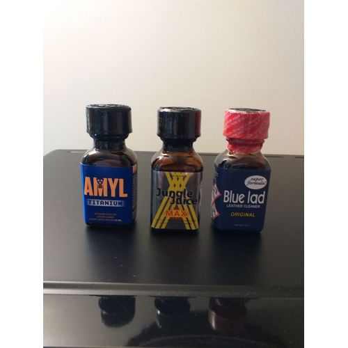 Poppers Amyl Titanium - Jungle Juice Max - Blue Lad 25 Ml