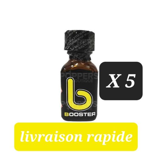 Poppers Booster 25ml Lot De 5