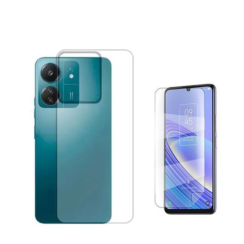 Hydrogel Plein Couverture Film Avant Et Verset Phonecare Pour Xiaomi Poco C65 - Transparent