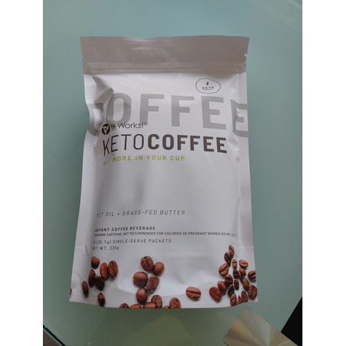 It Works! Keto Coffee Mettez-En Plus Dans Votre Tasse 15 Sachets Individuels 