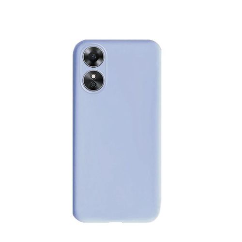 Couverture En Silicone Liquide Phonecare Pour Oppo A17 - Bleu Clair