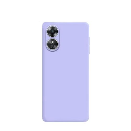 Couverture En Silicone Liquide Phonecare Pour Oppo A17 - Violet