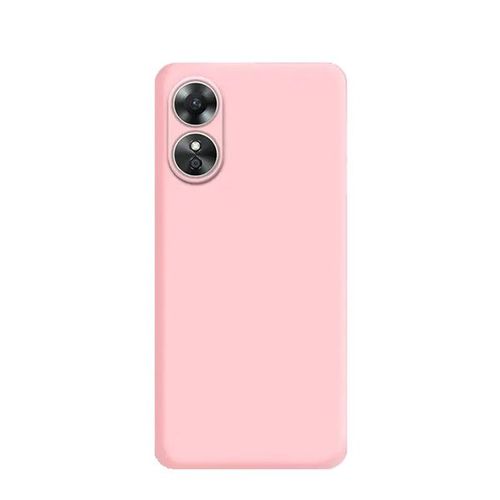 Couverture En Silicone Liquide Phonecare Pour Oppo A17 - Rose