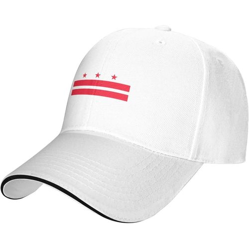 Casquette De Baseball Drapeau Du District De Columbia Pour Hommes Et Femmes, Chapeau Décontracté En Langue De Canard
