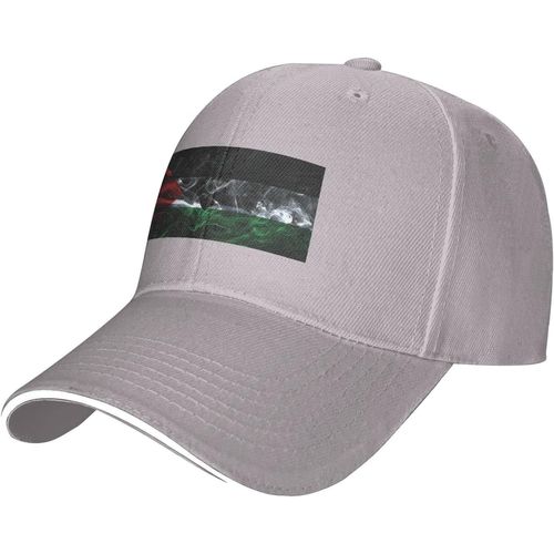 Casquette De Baseball Drapeau De Fumée Réglable Pour Hommes Et Femmes, Chapeau Décontracté En Langue De Canard