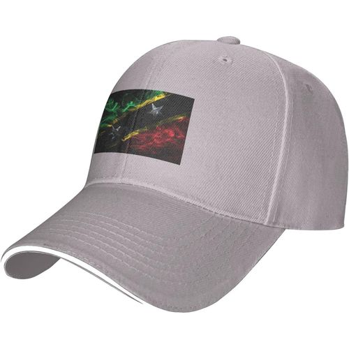 Casquette De Baseball Réglable Drapeau De Fumée De Saint-Kitts-Et-Nevis Pour Hommes Et Femmes, Chapeau Décontracté En Langue De Canard