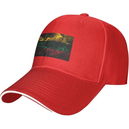 Casquette De Baseball Réglable Drapeau De Fumée De Lituanie Pour Hommes Et Femmes, Chapeau Décontracté En Langue De Canard